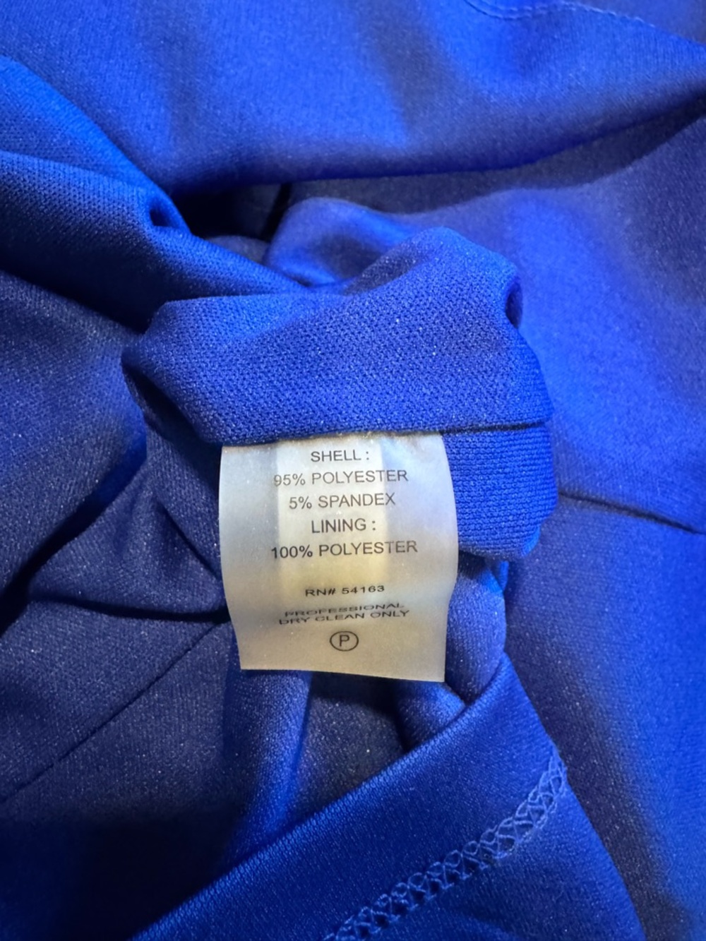 Calvin Klein Cobalt Blue 3/4 length Sleeve Sheath Dress - Picture 6 of 8